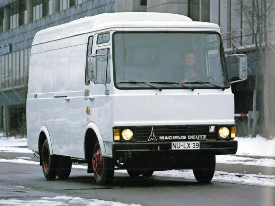  Magirus-Deutz 90D 5.7/7.5L Van 1976 года  (фото 2 из 2)
